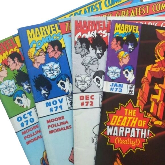 MARVEL X FORCE COMIC BUNDLE x4 - Picture 4 of 8